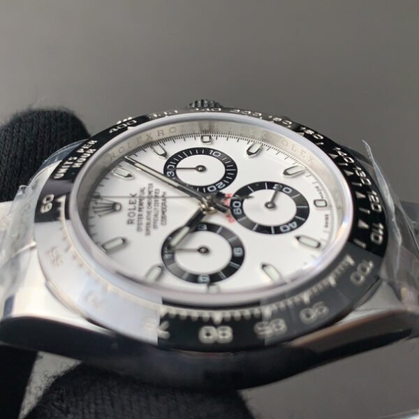 Daytona Classic Silver Panda Black and White Dial 40mm - Image 11